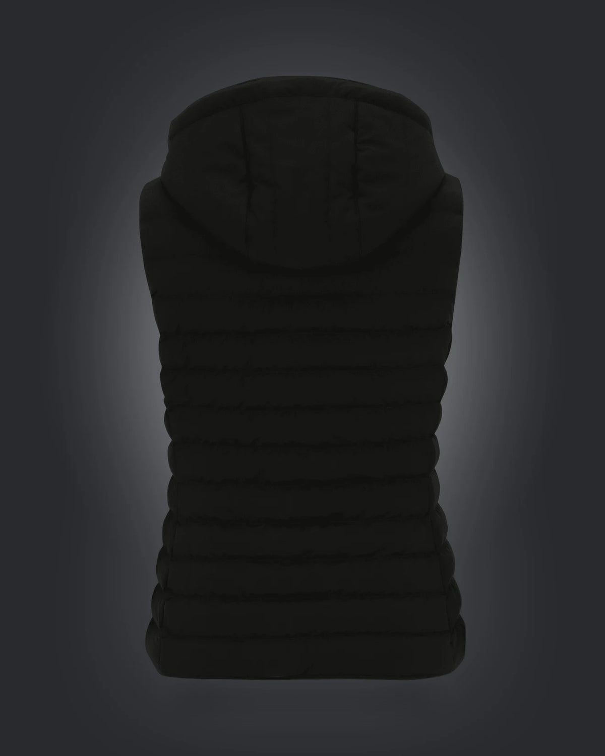 Italy Vest Hood, 719, Noir