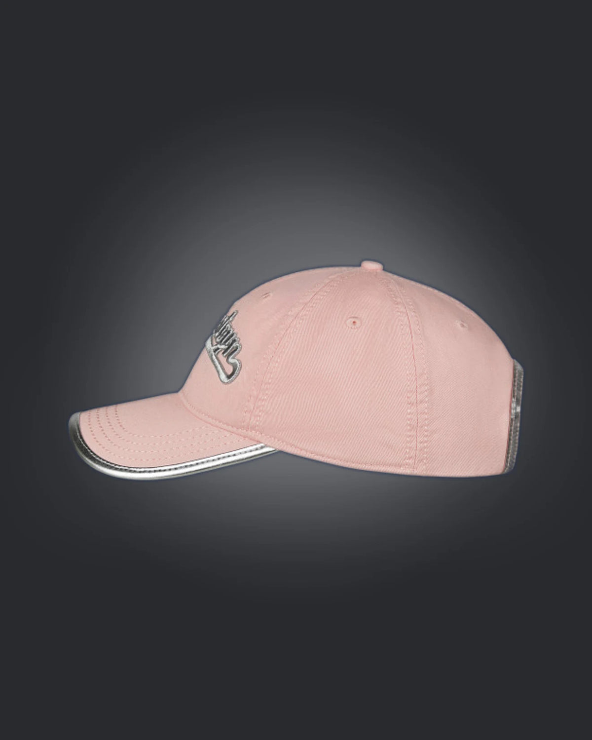 Basebal-Cap, 198, Rose/Argent