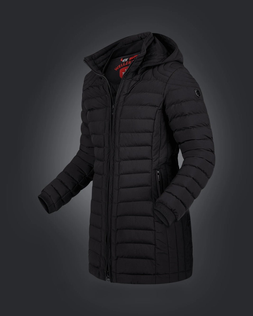 Helium Medium with Hood, 719, Schwarz