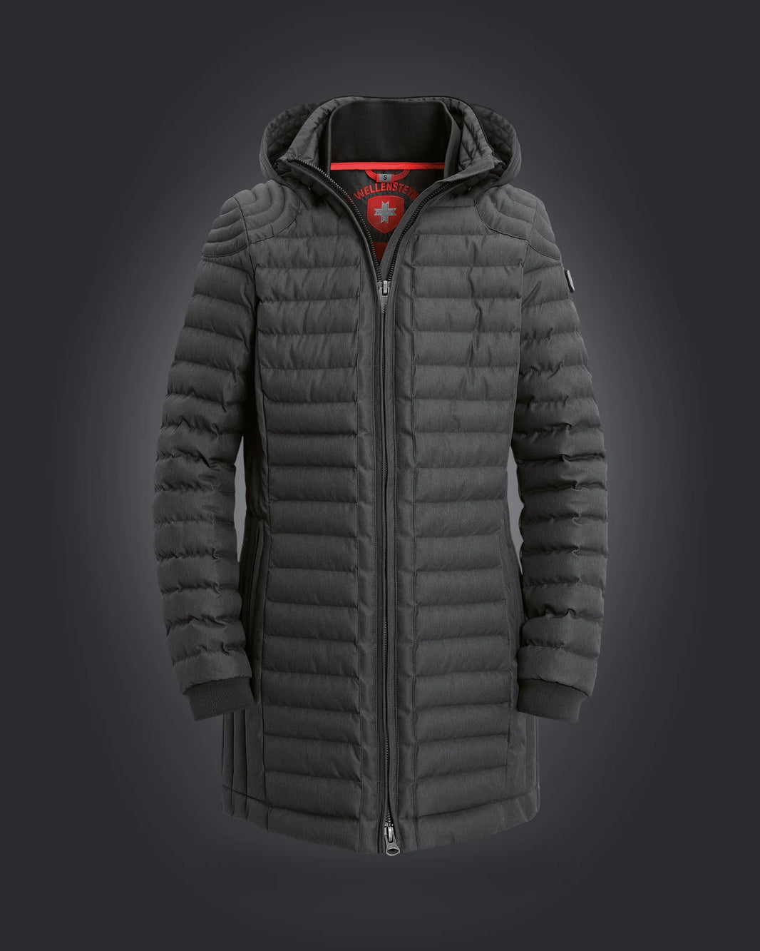 Helium Medium with Hood, 796, Anthrazit