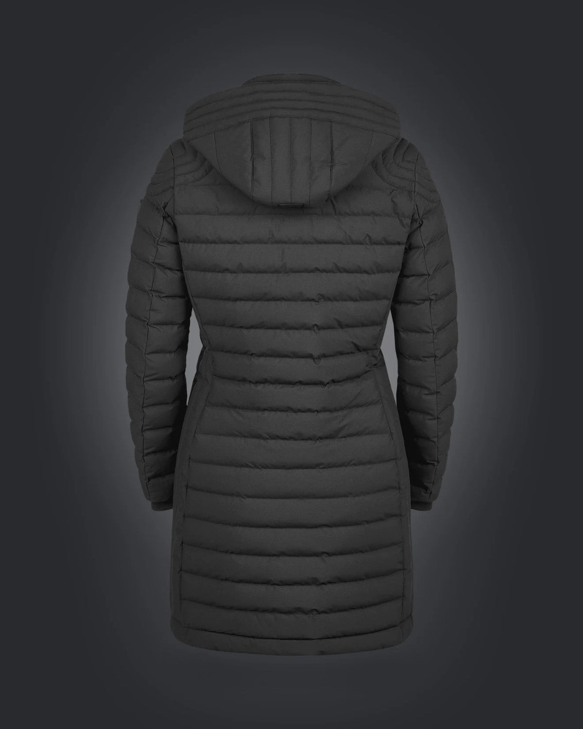 Helium Long with Hood, 719, Noir
