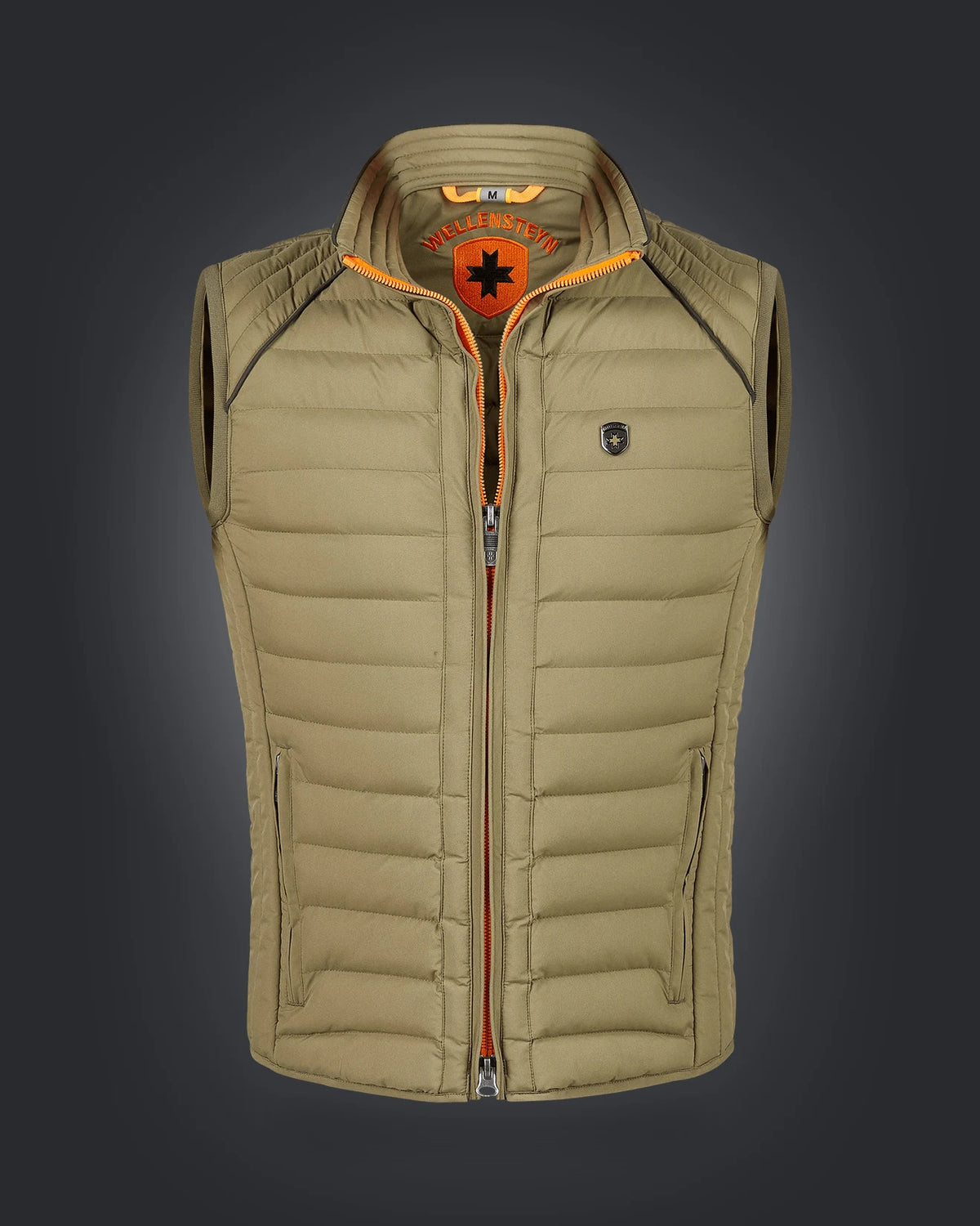 MOL Men Vest,719, Lightarmy/Orange