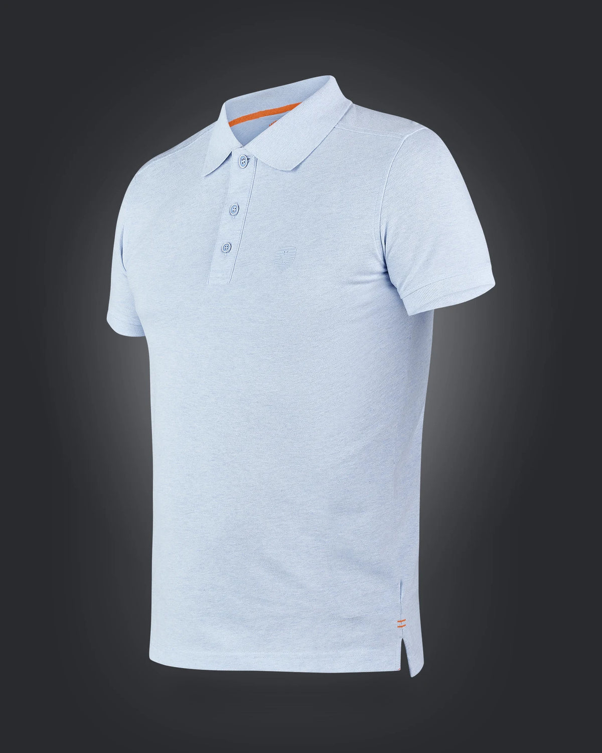 Polo Shirt Sport, 1033, Bleu clair chiné