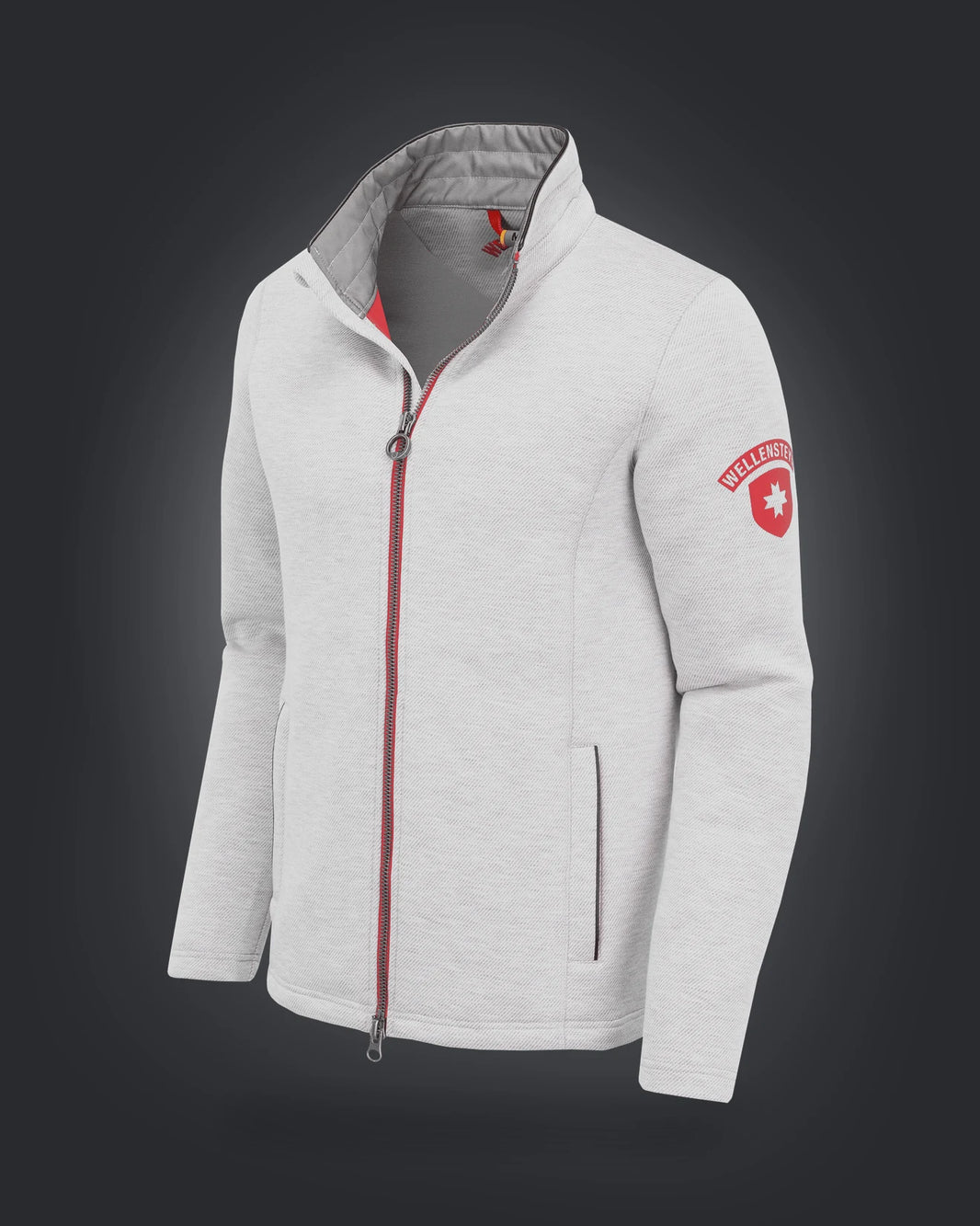 Tampa Men,996, Lightgreymelange/Red