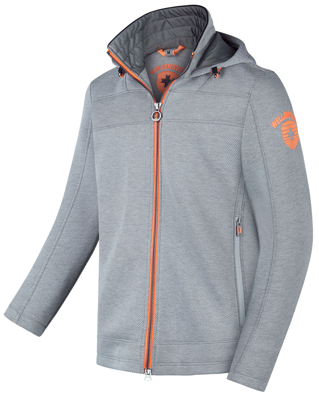 Florida Men,1000, Lightgreymelange/Neonorange