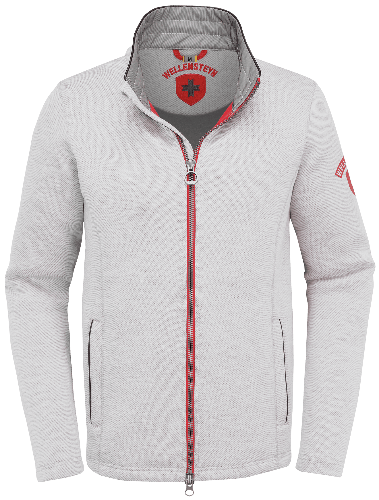 Tampa Men,996, Lightgreymelange/Red