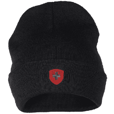 Hafenmütze,105,Schwarz/Rot/Anthracite